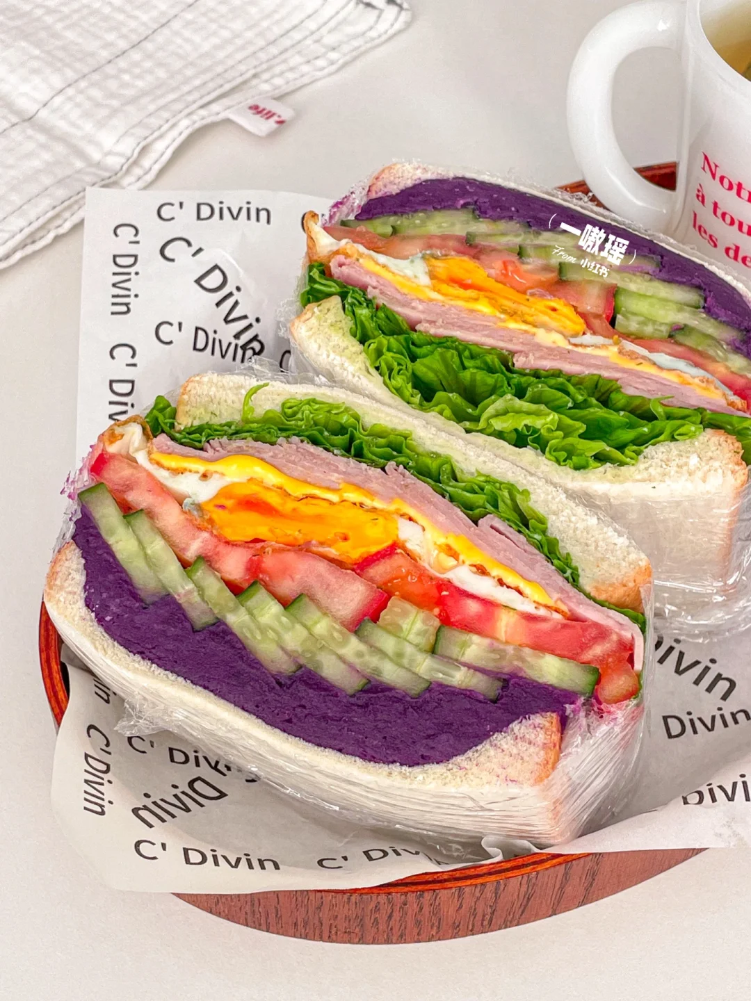 5分钟减脂早餐🍴叠叠乐三明治🥪懒人减脂