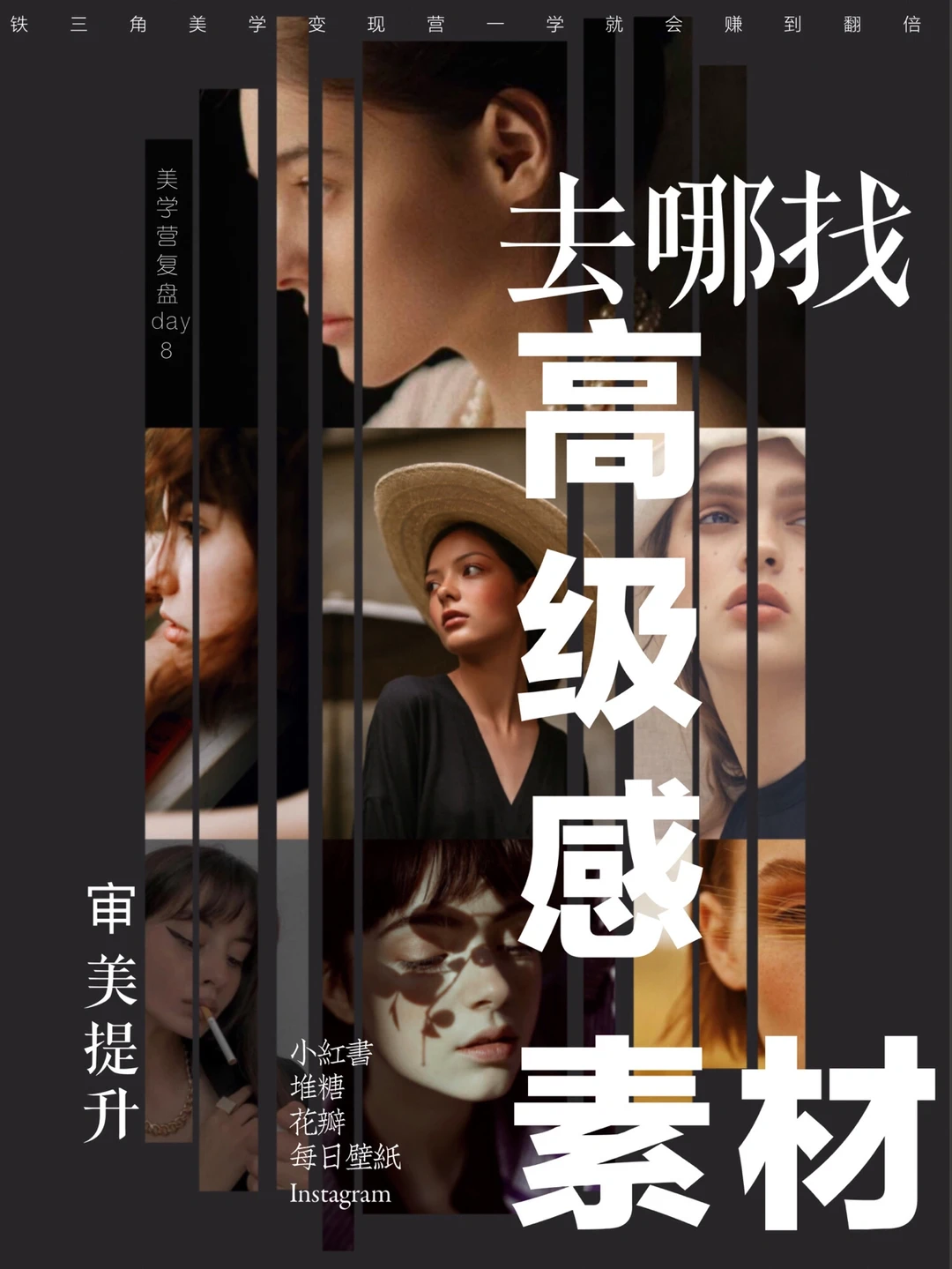 去哪找高级感的图片素材|审美积累|提升