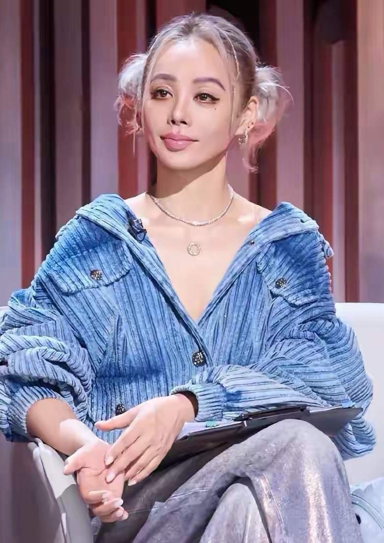 宁静真的是越看越像蔡依林啊 ​