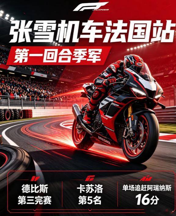 飞轮社 作者 | 一言  记者 | 黄文山
9月6日 飞轮社今日新闻综合报道
一，WSBK 法国站：德比斯杆位发车遭遇碰撞，逆境逆袭斩获季军
2026 世界超级摩托车锦标赛 WSBK 迎来本赛季第九站赛事，同时也是夏休期结束后的首场较量，比赛落地法国讷韦尔‑马尼库尔赛道。在 WorldSSP 组别首轮正赛当中，张雪机车 ​