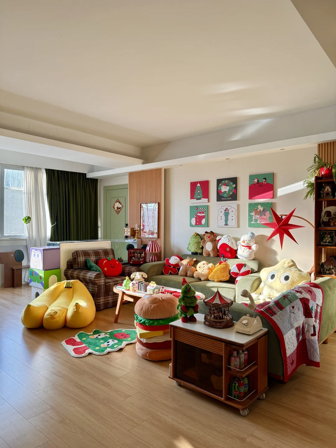 如果能住进这个家，我愿意一辈子吃香喝辣😂