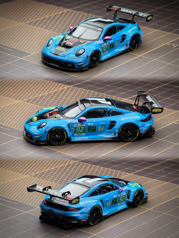 TH保时捷911gt3 92号勒芒冠军车