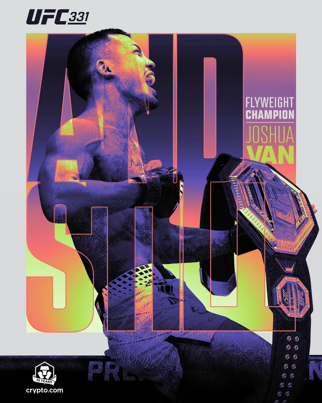 “无畏”约书亚万五回合激战判定战胜潘托加 成功卫冕！UFC ufc约书亚范