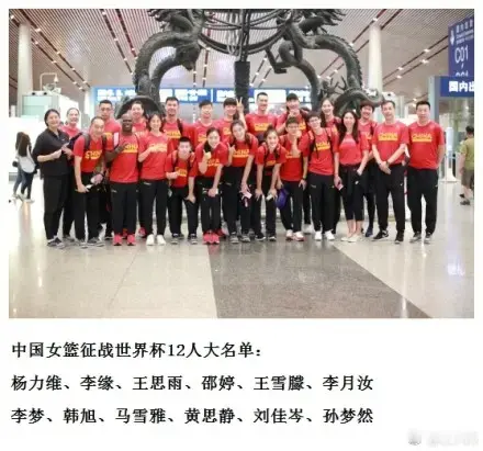 中国女篮世界杯12人大名单正式出炉，韩旭与张子宇成功入选，内线球员李月汝因为护照邮寄遗失的意外情况，遗憾无缘本次大赛。
 
这次护照是在海外邮寄过程当中出现丢失，相关方面开展补救工作，多方帮忙寻找，可时间上面实在赶不上报名截止期限，最终只能够放弃这次世界杯的出征机会。李月汝本人也对外发声，言语里面满