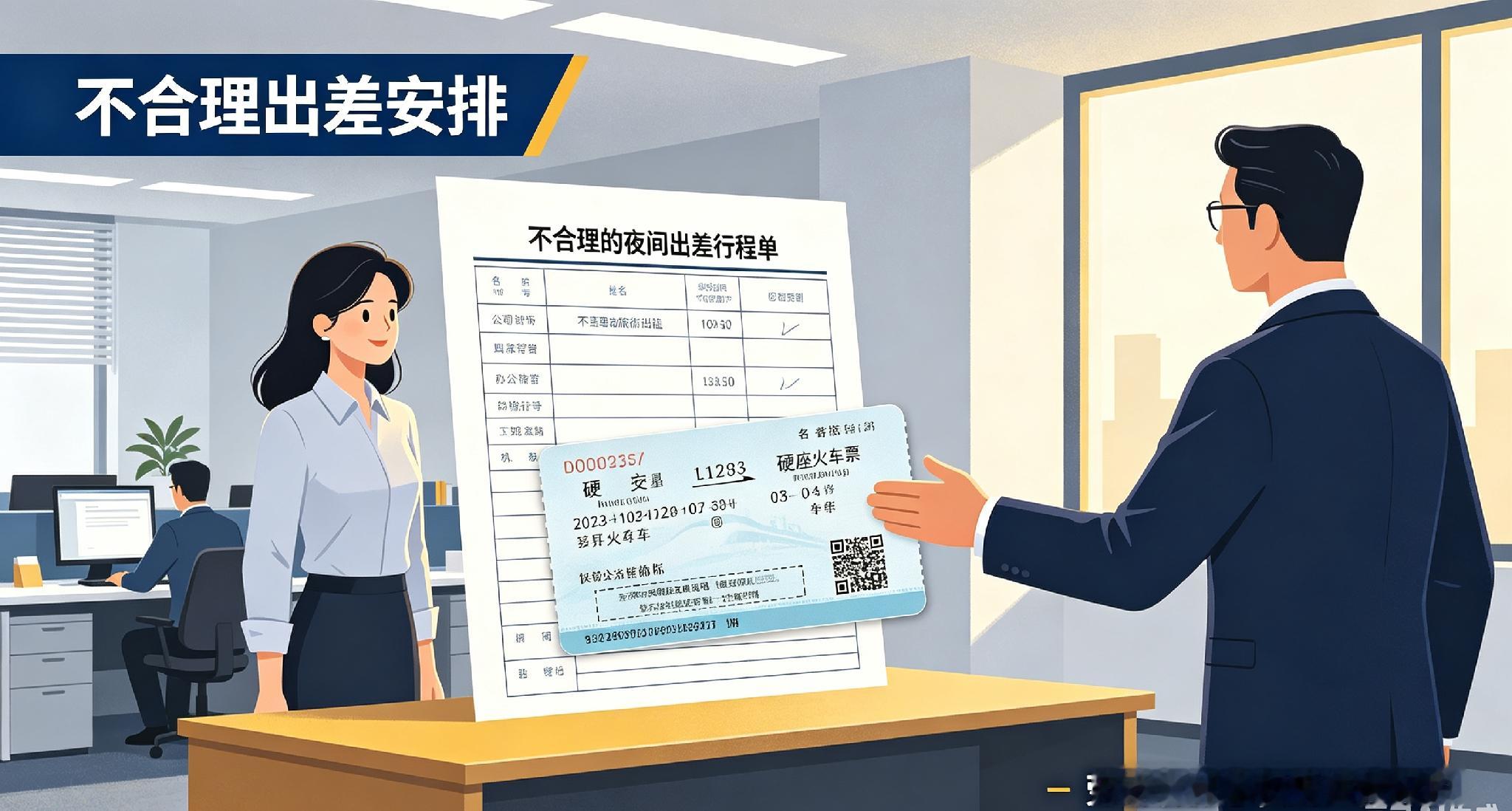 女员工拒通宵硬座出差 被公司开除获仲裁支持

这起近期引发广泛讨论的上海劳动纠纷，给所有劳资双方都上了一堂清晰的权益课。

压缩成本不能凌驾于法定权益之上
涉事企业为省下差旅成本，给员工订夕发朝至的通宵硬座票，把酒店选在远郊，完全没考虑长途通宵赶路后，员工的体力根本支撑次日高强度打卡工作。这种把经营