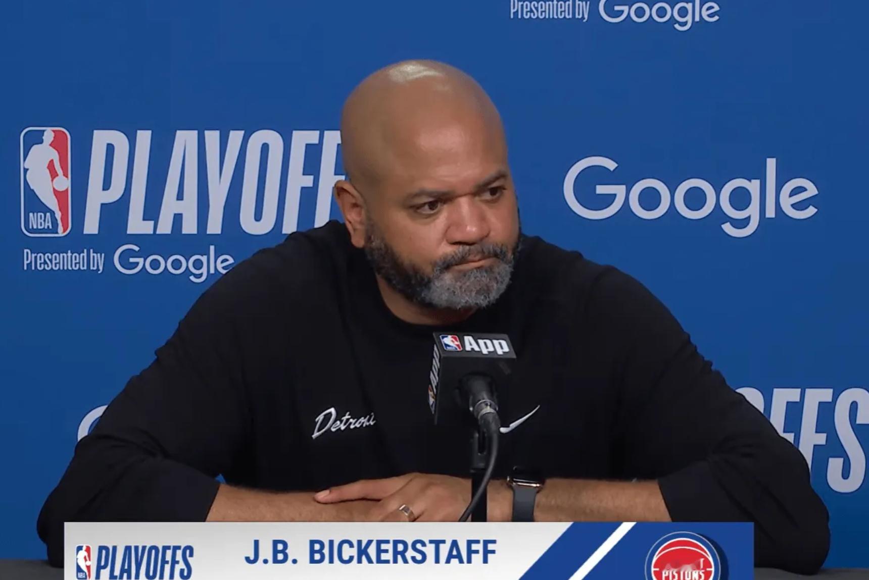 比克斯塔夫采访全文：阿伦对奥萨尔那球是犯规，没吹很难受  今日NBA季...