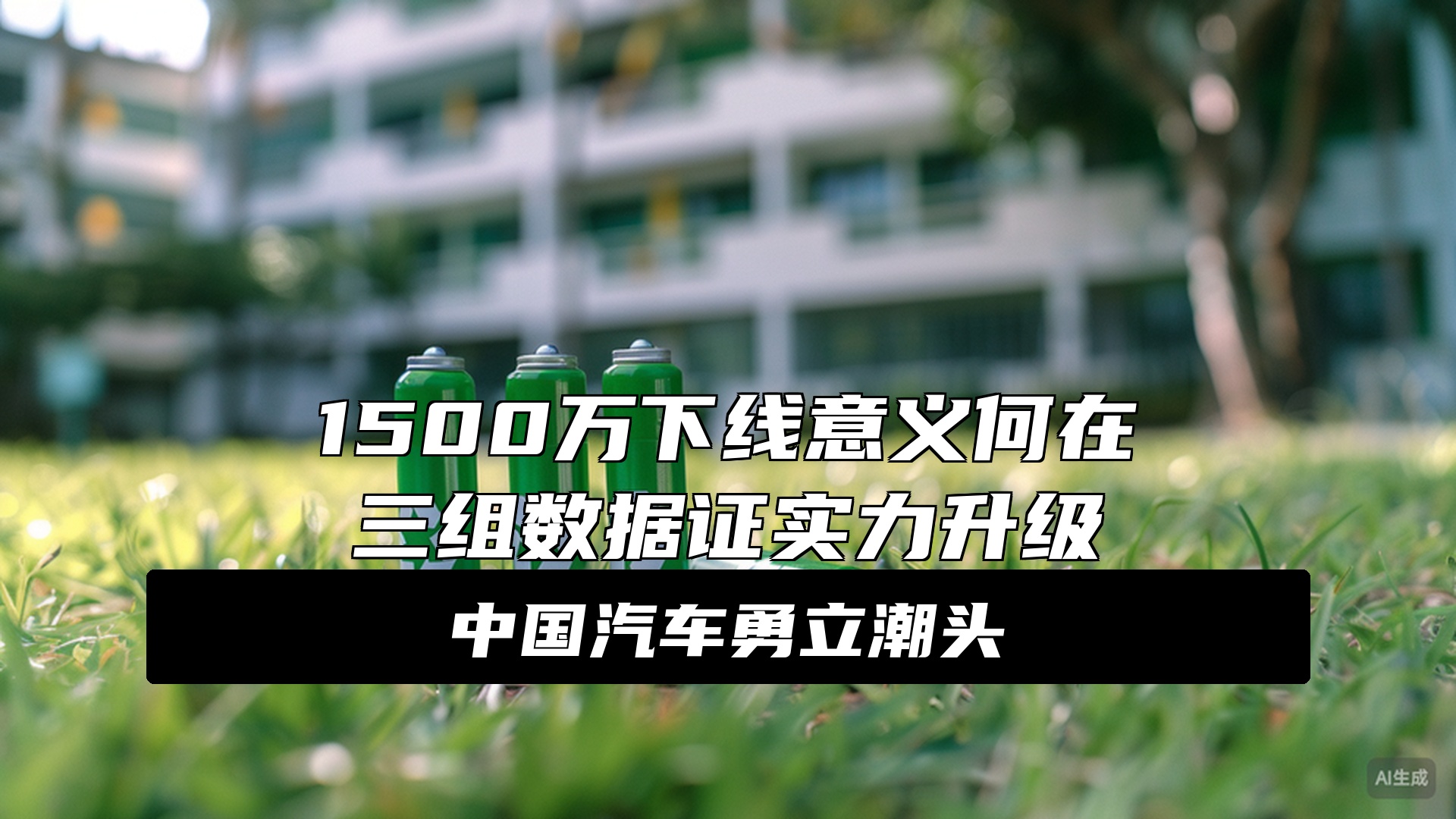 比亚迪第1500万辆新能源车下线，是写给王传福那道证明题的新答案 炸裂...