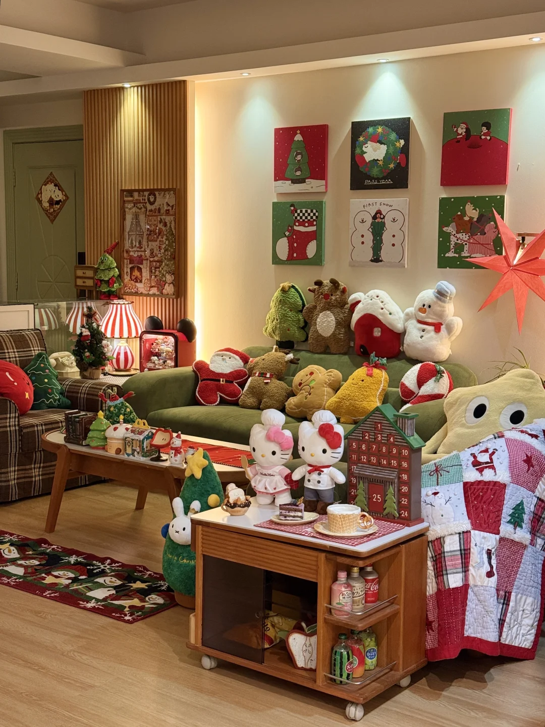 不爱出门凑热闹，把圣诞童话搬进我家客厅！