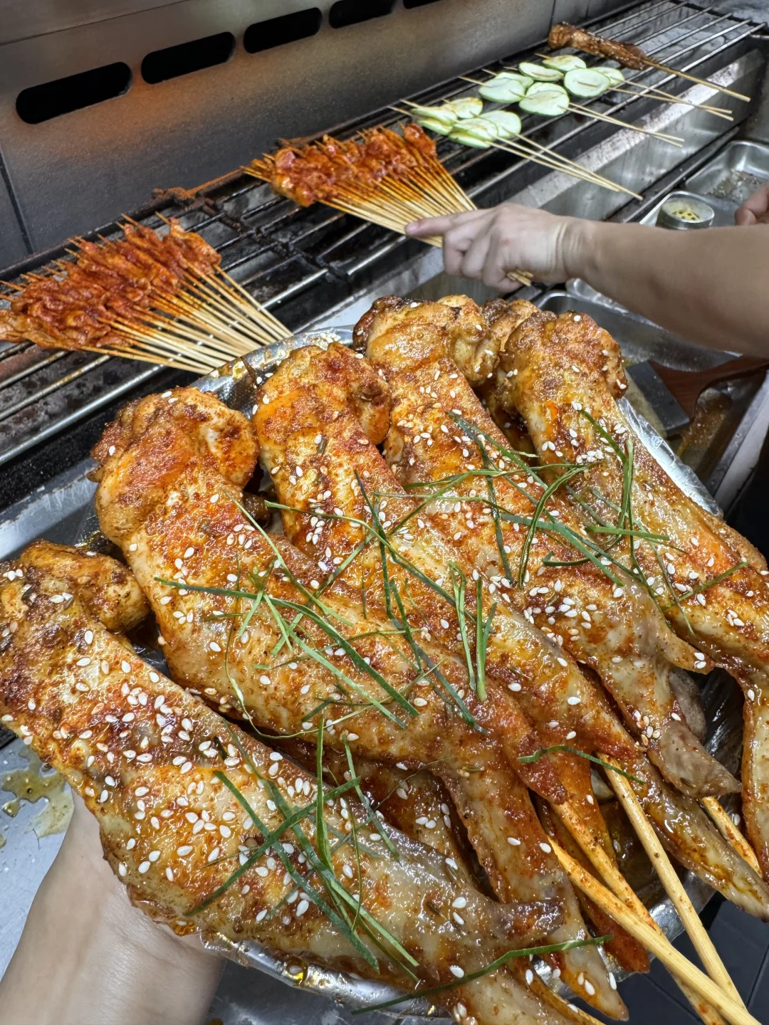 南昌著名烤全翅！！！