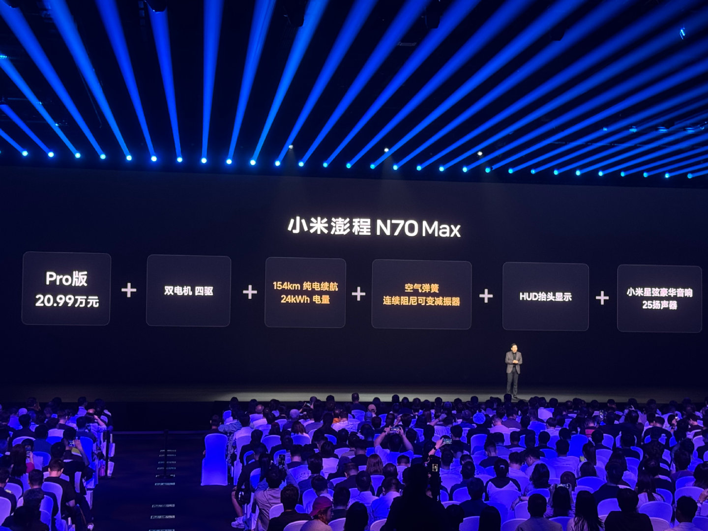 小米澎程N70pro价格，20.99万[哆啦A梦害怕]
N70Max价格，23.99万[哆啦A梦害怕]
#小米澎程# #小米发布会# ​