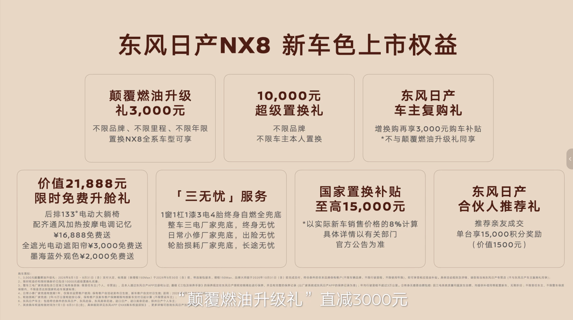 #NX8喜柿橙意遇见上新了故宫#当下汽车消费审美持续升级，用户对车辆外观、内饰色彩的个性化、文化属性要求不断提升，不再局限于传统黑白、银灰经典色系。与此同时，东方美学持续走红全球，柿子红更是入选国际年度流行色系，为车载色彩设计创新提供了优质灵感。

顺应这一趋势，东风日产NX8携手《上新了 ​