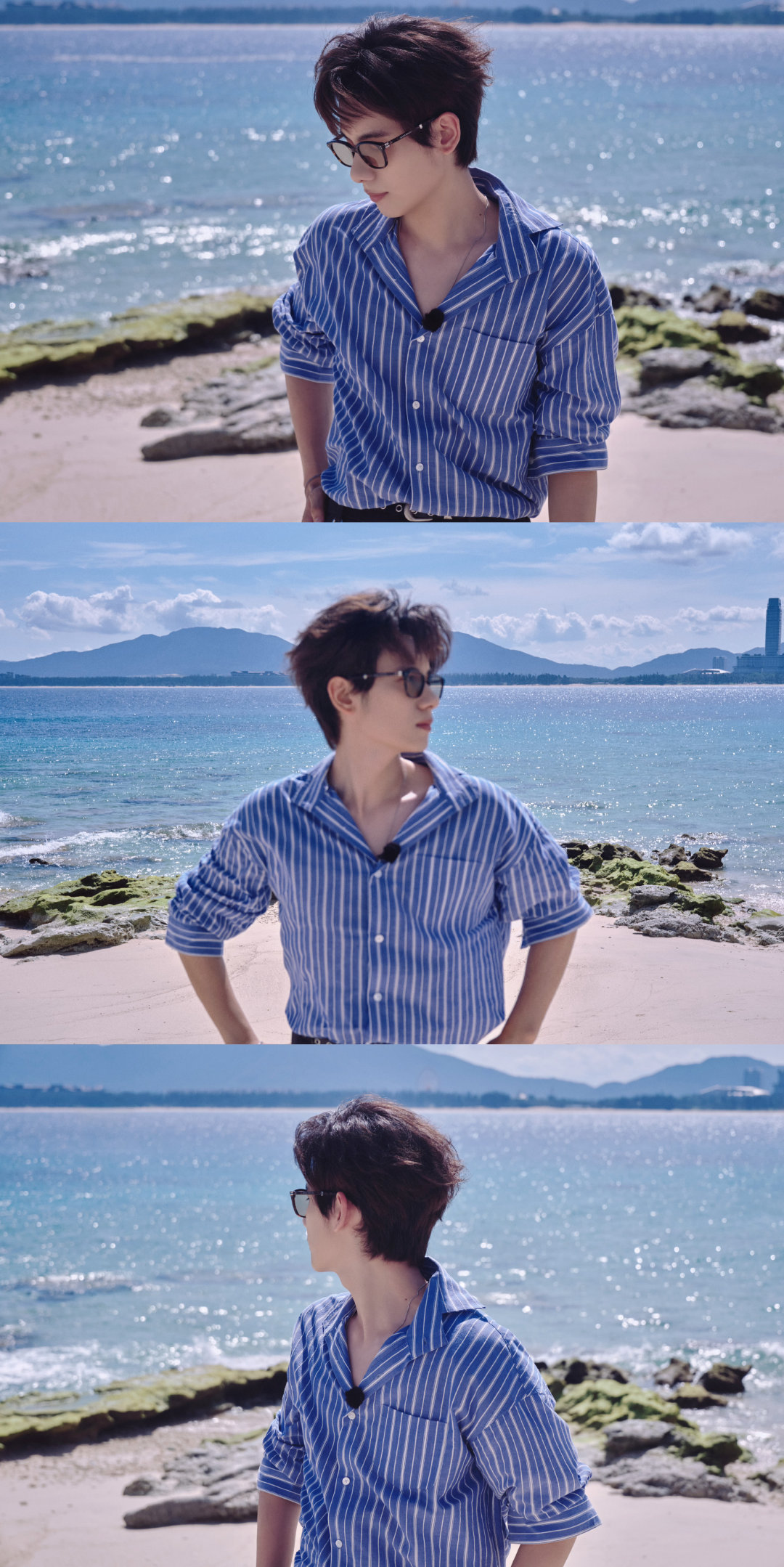 #胡先煦[超话]#🦊#胡先煦现在就出发#

出发𝒎𝒐𝒎𝒆𝒏𝒕 𝑽𝒐𝒍.𝟐💭海岛记忆🔵

与海风，自在同频。（卧底嫌疑解除版[哈哈]
 #现在就出发# ​