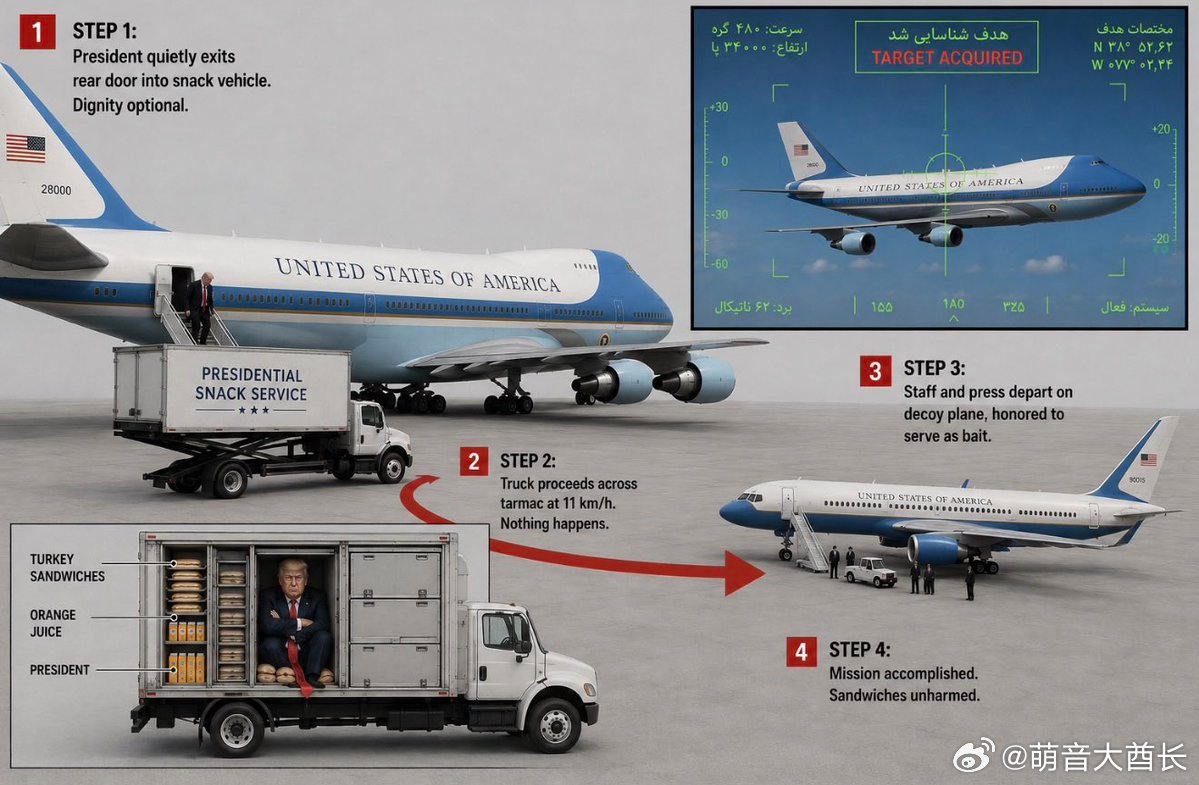 🎤 川子满嘴跑火车  问：为什么你坐空军一号太危险，但记者就不危险？...