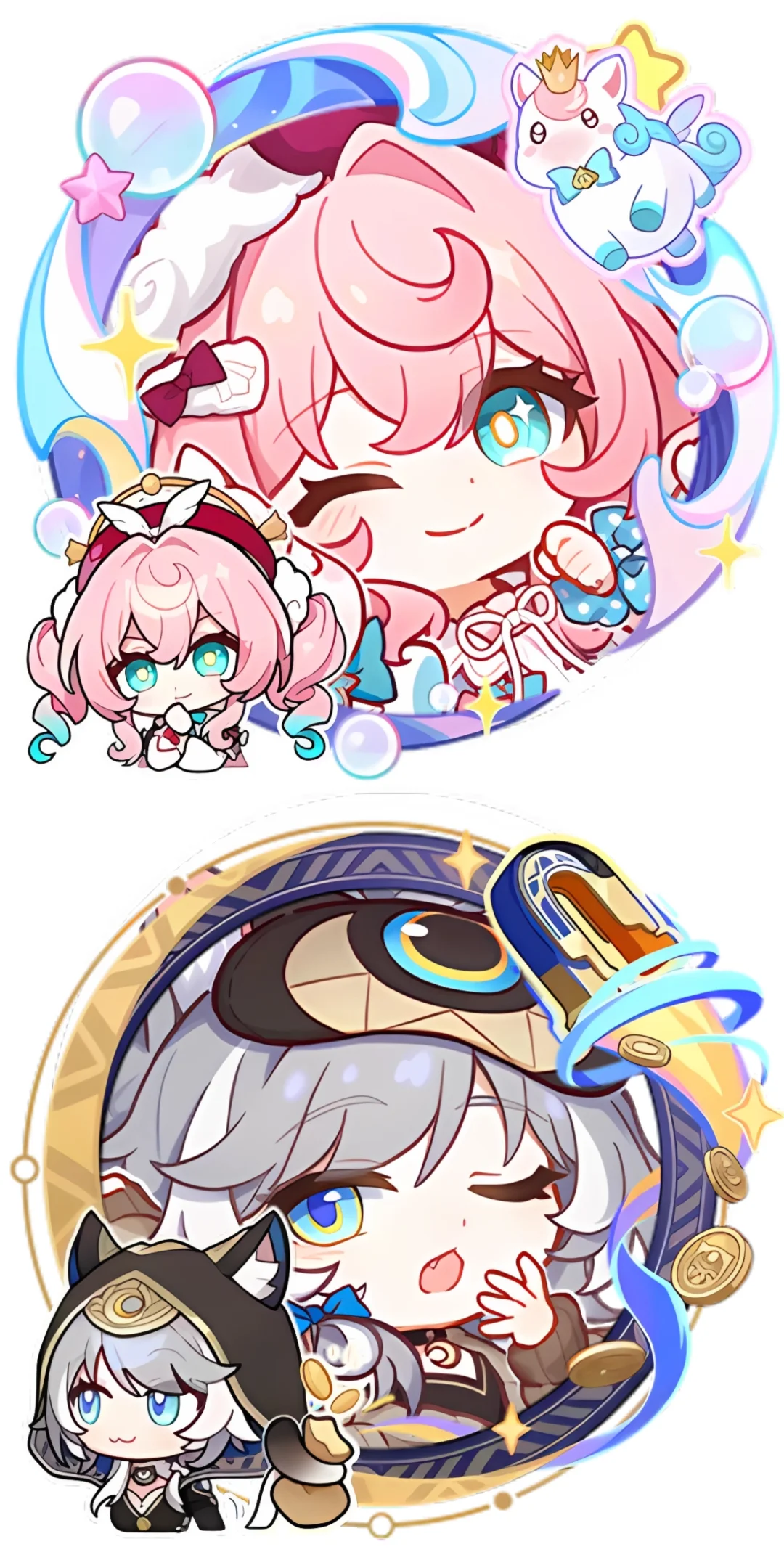 🌸【头像】两名小女子萌的不知天地为何物