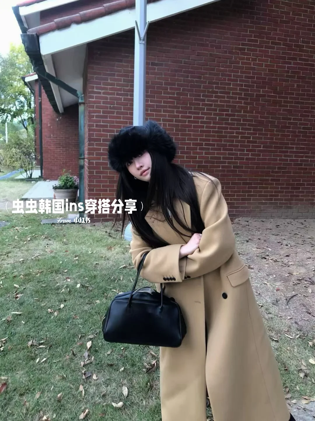 🇰🇷韩国冬日高级时髦感羊毛大衣～～