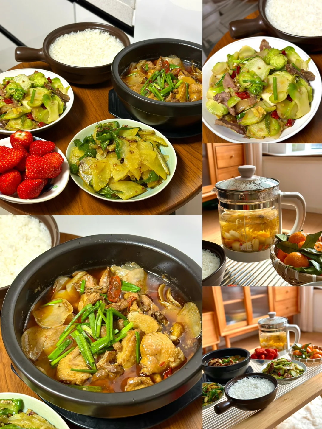 琐碎日子里的幸福朋友来家吃饭喝茶