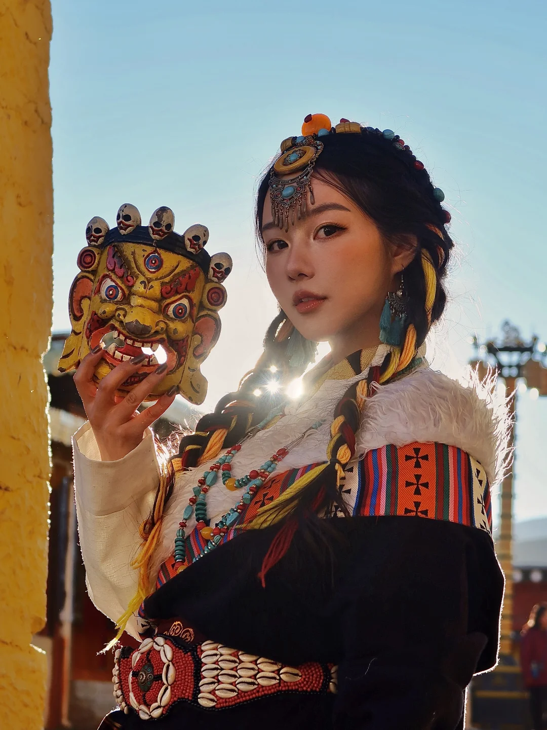 香格里拉｜松赞林寺的美，从远观就开始了🔔