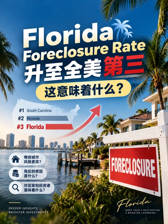 Florida法拍率升到全美第三，这意味着什么