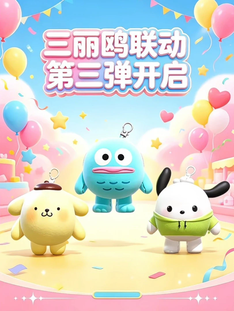 三丽鸥联动第三弹全部奖励