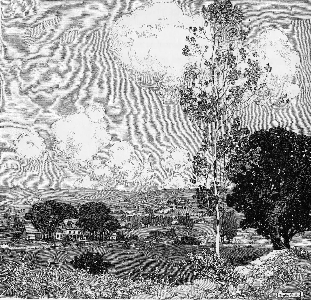 排线神人Franklin Booth