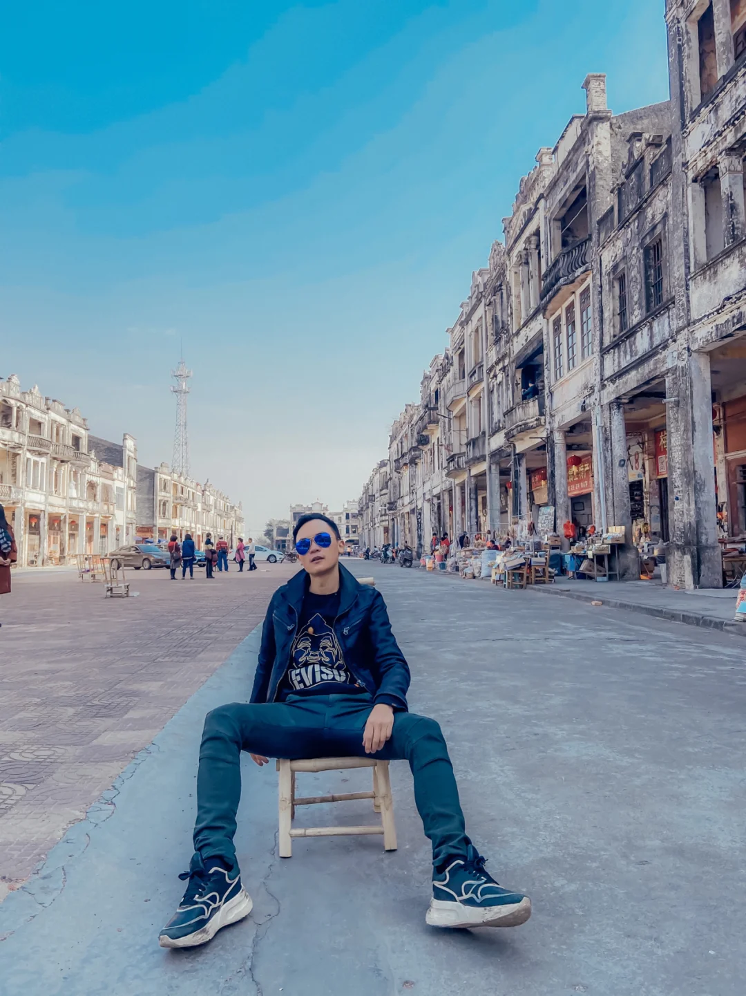 让子弹飞电影拍摄地，拍一组复古照｜广东台山