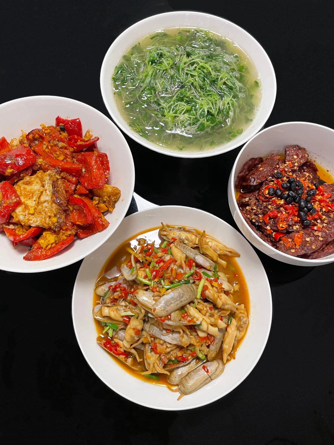 湖南人晚餐 炫饭停不下来～