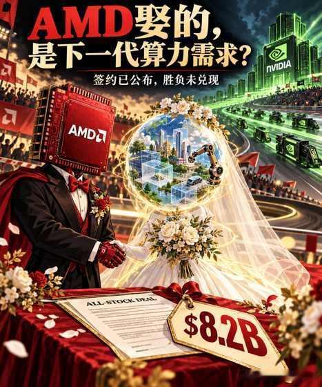 AMD娶了李飞飞：82亿美元买的到底是什么？

AMD宣布以约82亿美元的全股票交易收购李飞飞创办的World Labs。协议已经签署，交易预计2026年底前完成；届时李飞飞将出任AMD执行副总裁兼首席科学家。说“已经加盟”还早了一步，但AMD押注下一代AI的方向，已经写在合同里。

李飞飞的名望从哪里来？她主导的 ​