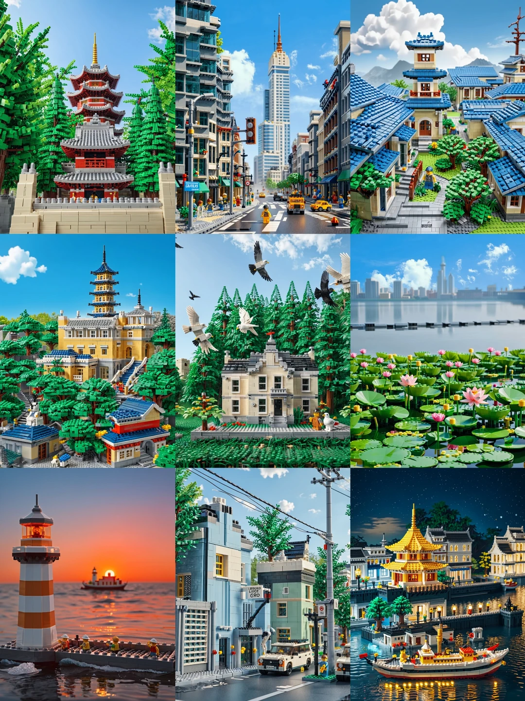 我的乐高世界之南京citywalk！！