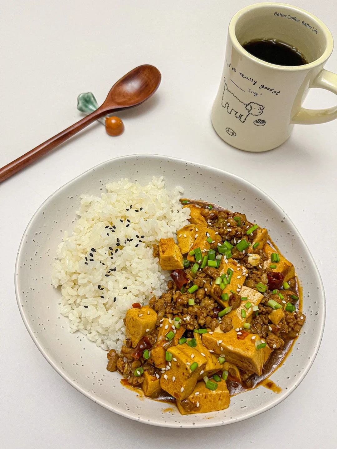 麻婆豆腐盖浇饭 | 🍛一人食下饭神器