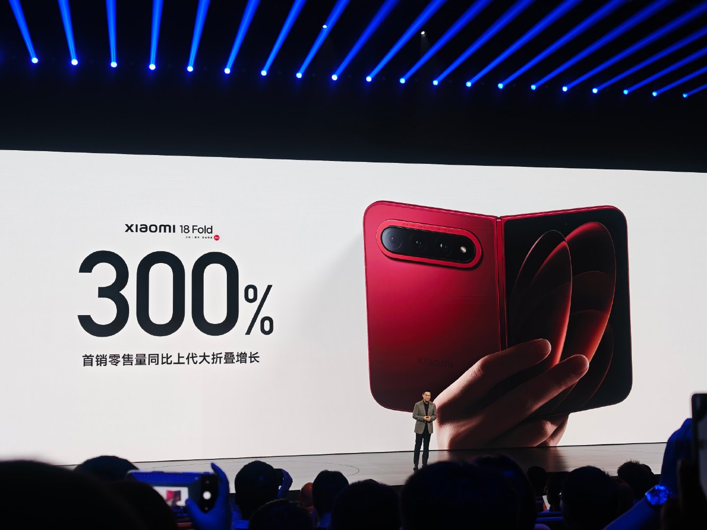 小米18 Fold 首销零售量同比上代大折叠增长300%！ ​