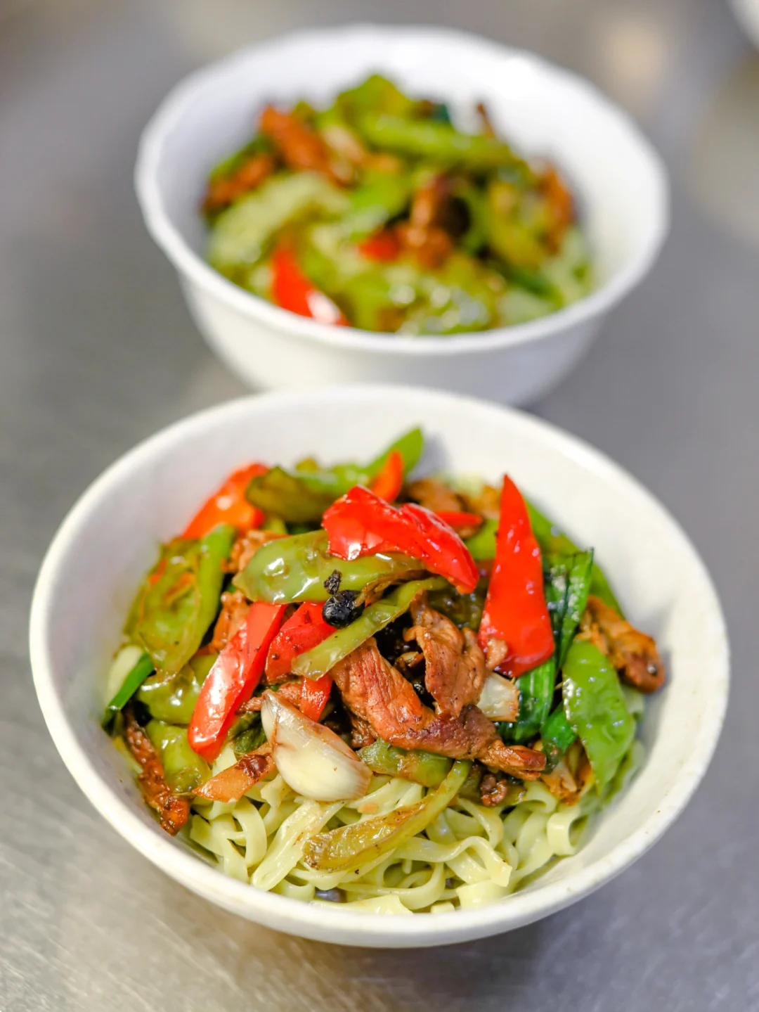 一人食｜坚持做100种面不重样（59）辣椒干拌面