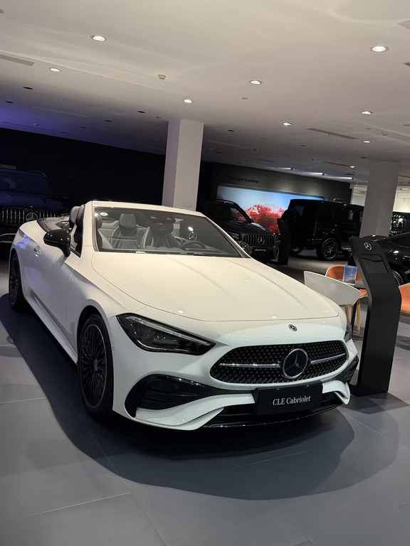 ✨奔驰CLE Cabriolet，白月光敞篷！