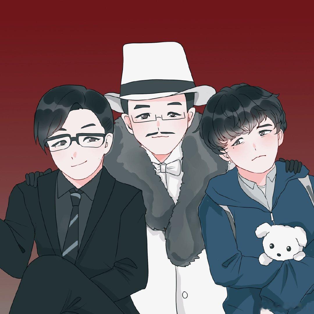 #黄渤[超话]# 摸鱼我喜欢的三只[抱一抱] ​