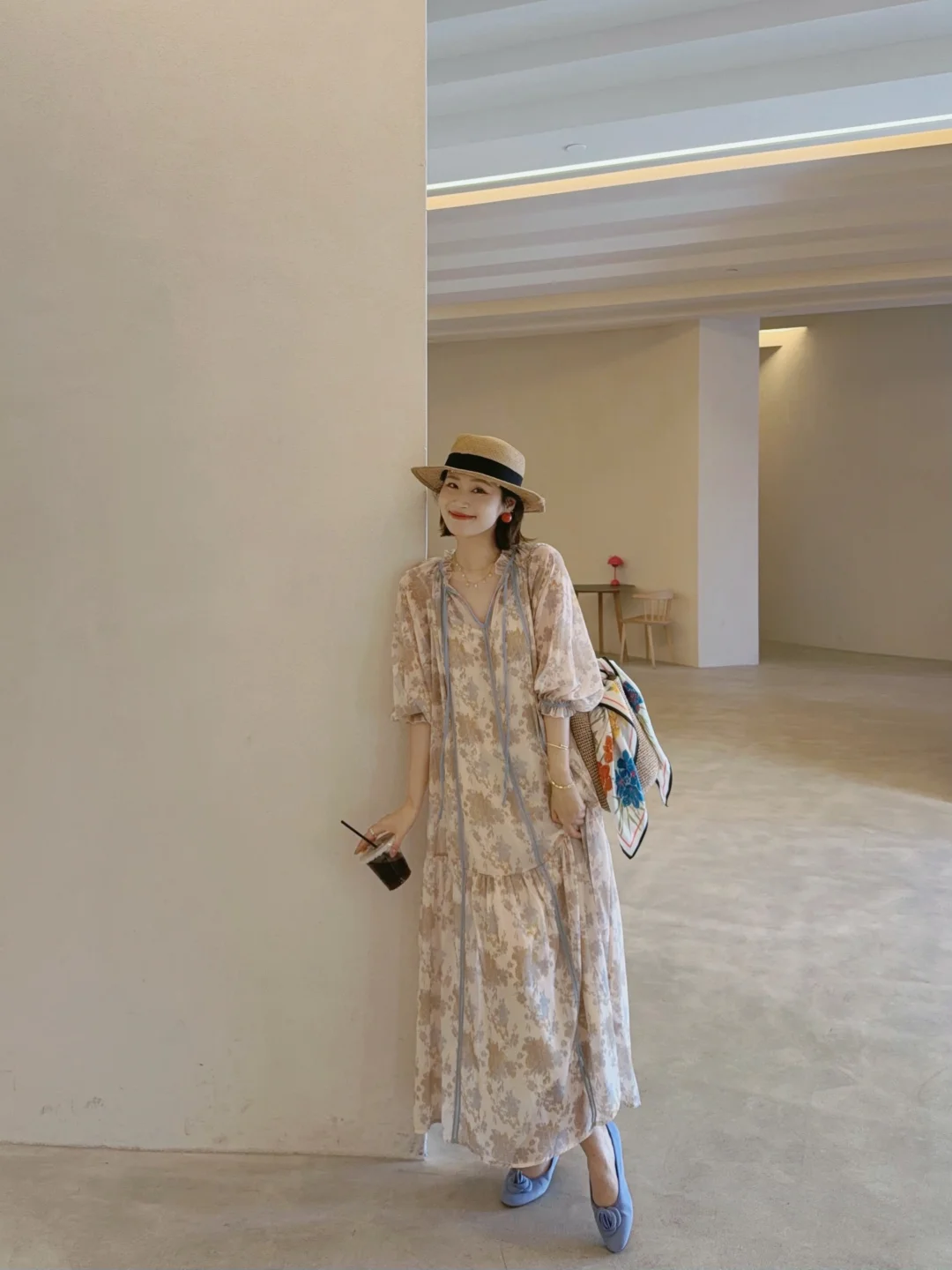 🩵被这条裙子美到了～