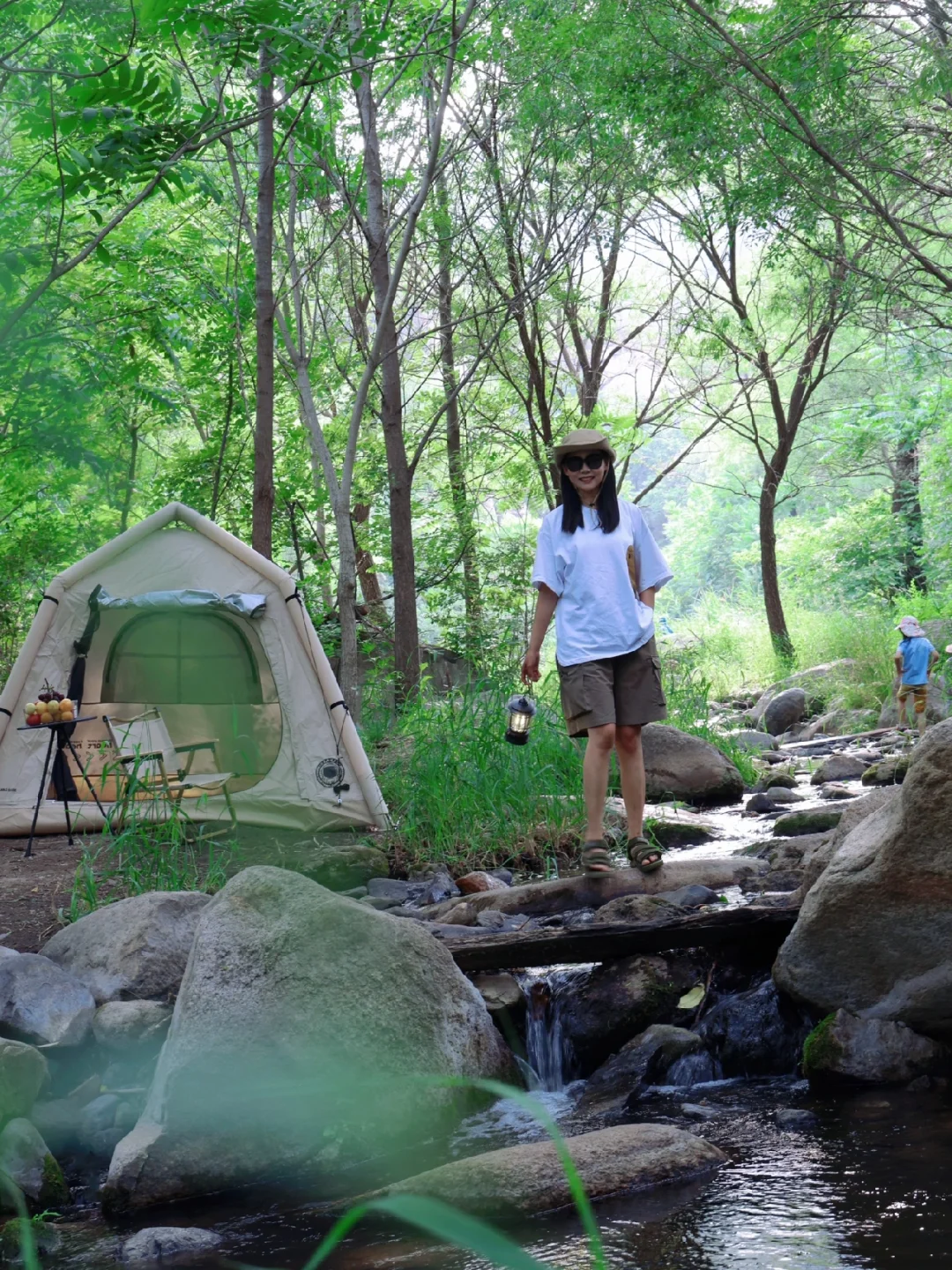 99.9%不知道森林小溪🏕️京郊感受清凉的夏天