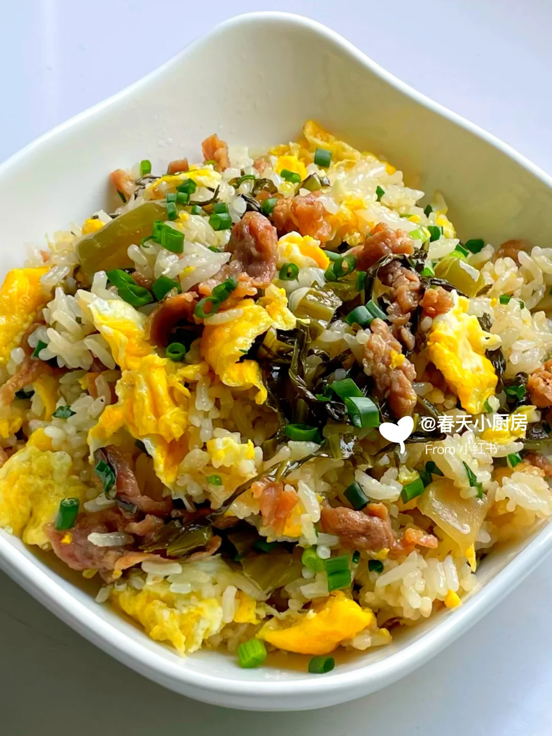 剩米饭封神吃法✅酸菜牛肉炒饭香到舔盘！