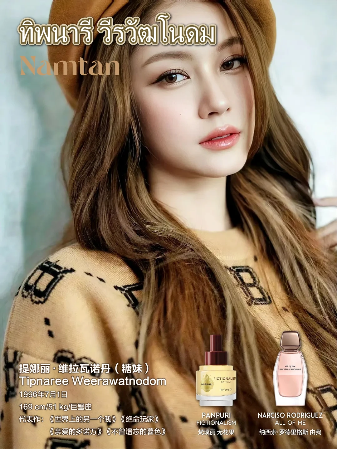 泰兰德女星爱用香水（第七期）