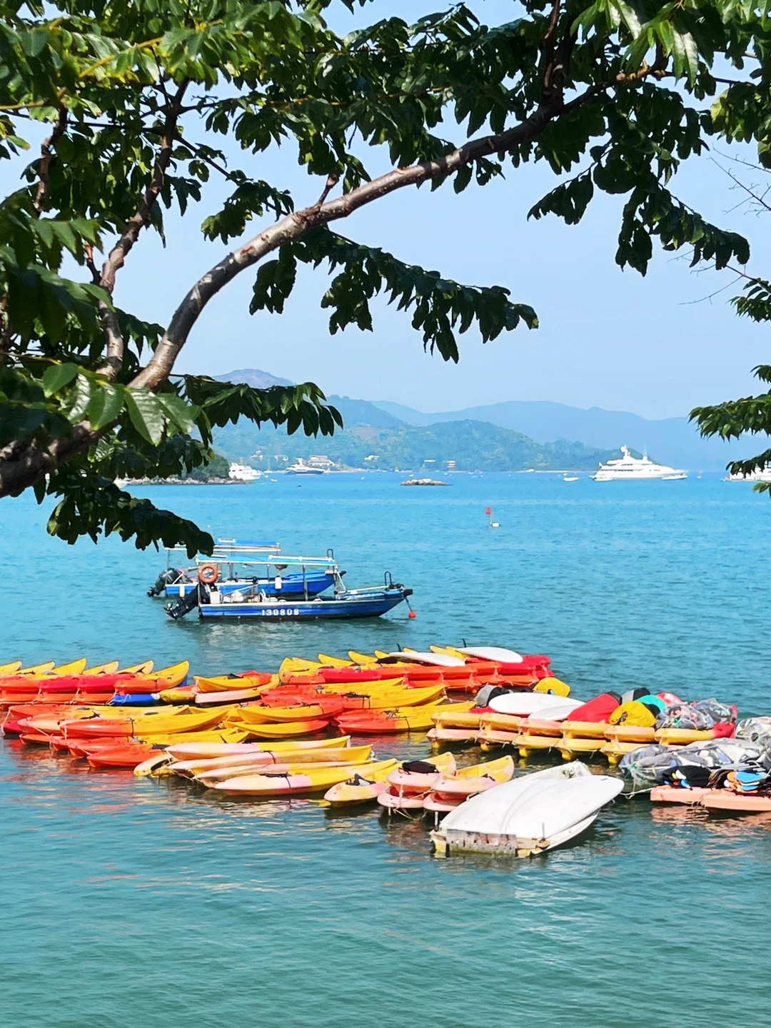 不是泰国！香港西贡码头也有果冻海