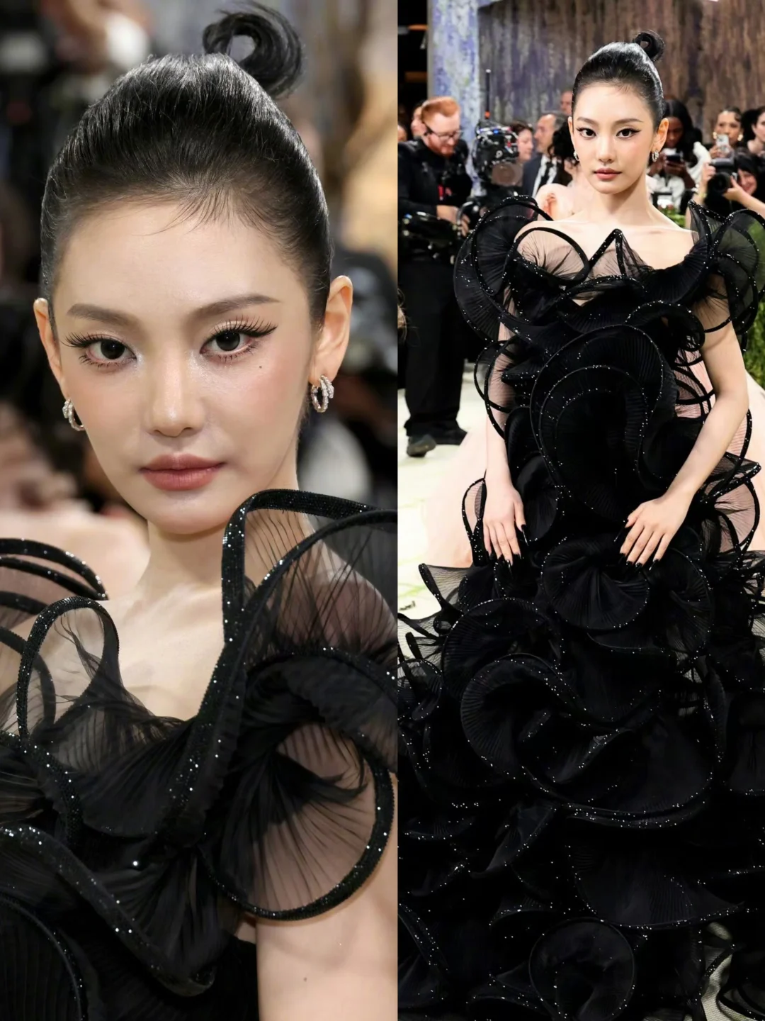 宁艺卓Metgala红毯来啦，好高级的美