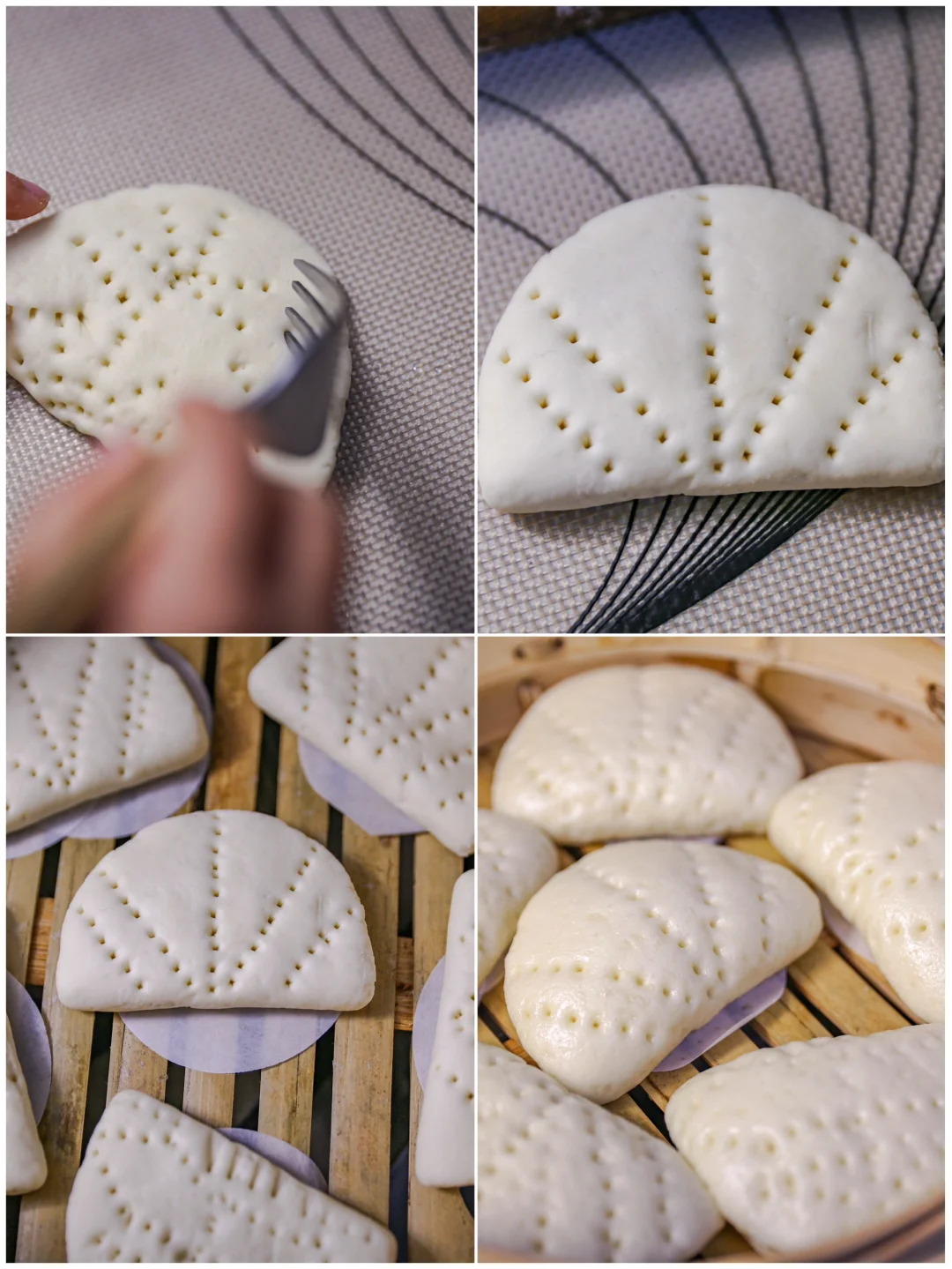 换着花样做面食｜中式面点小可爱｜荷叶饼