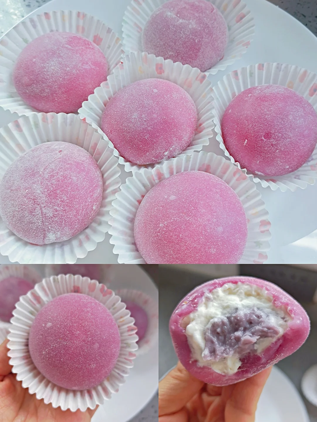 爱上这口糯叽叽🔥芋泥雪媚娘