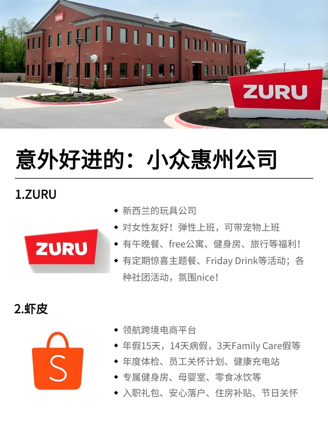 8月去投意外好进的：小众惠州公司