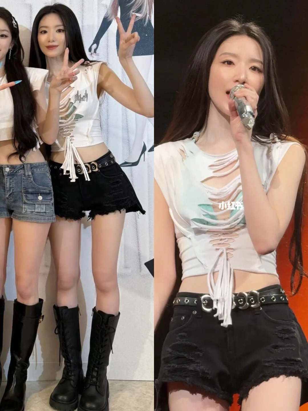 叶舒华澳门演唱会 这件上衣有人喜欢吗