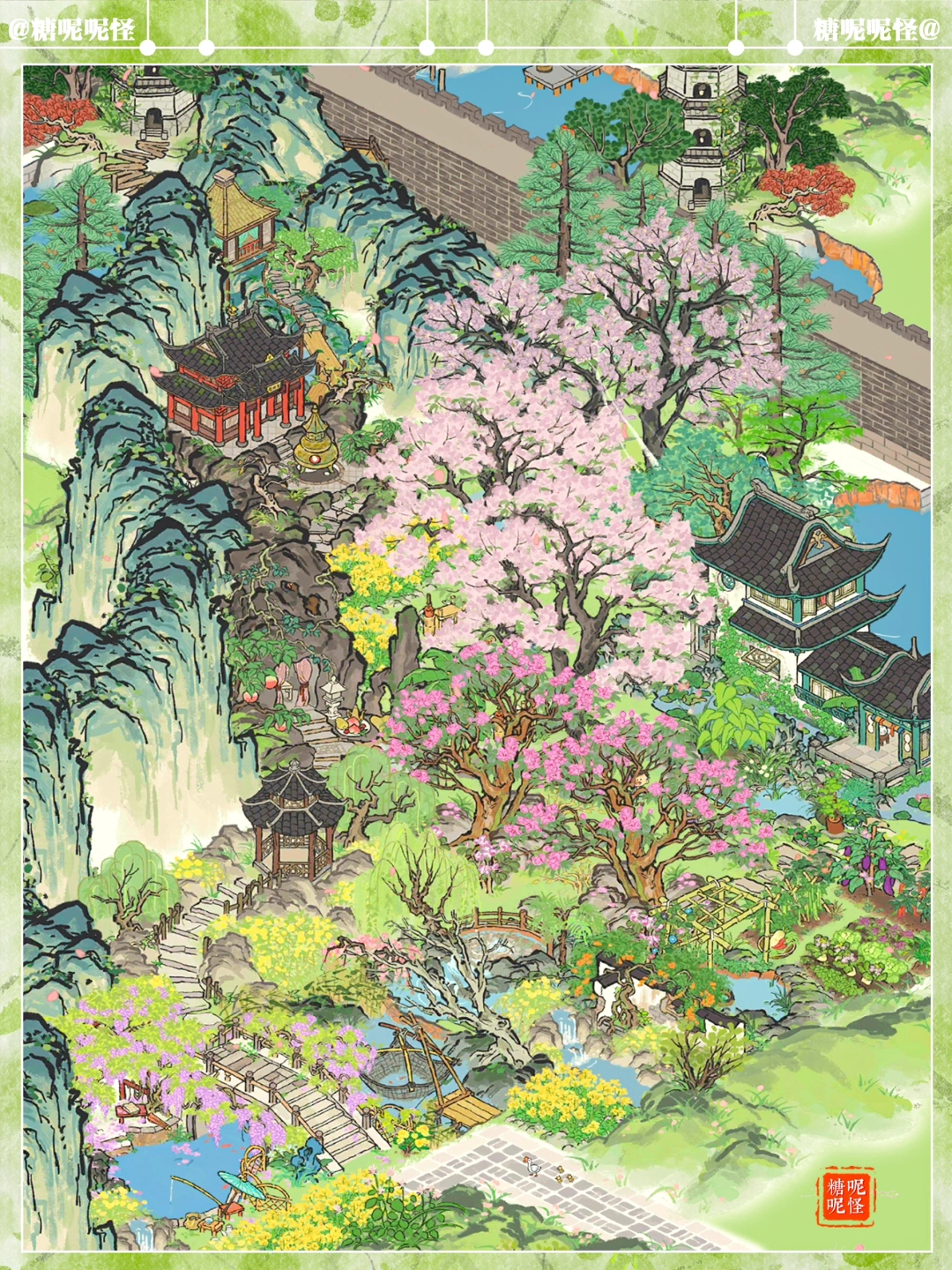 【一条连绵不绝春山路】落地版·扬州府古渡边