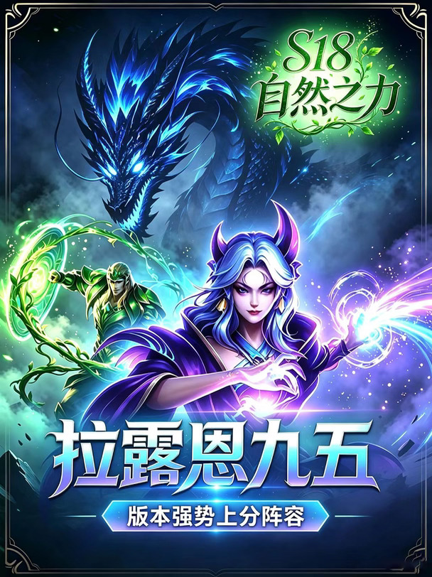 S18拉露恩九五版本强势上分阵容