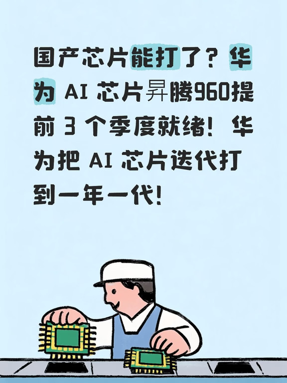 国产芯片能打了？华为 AI 芯片昇腾已就绪