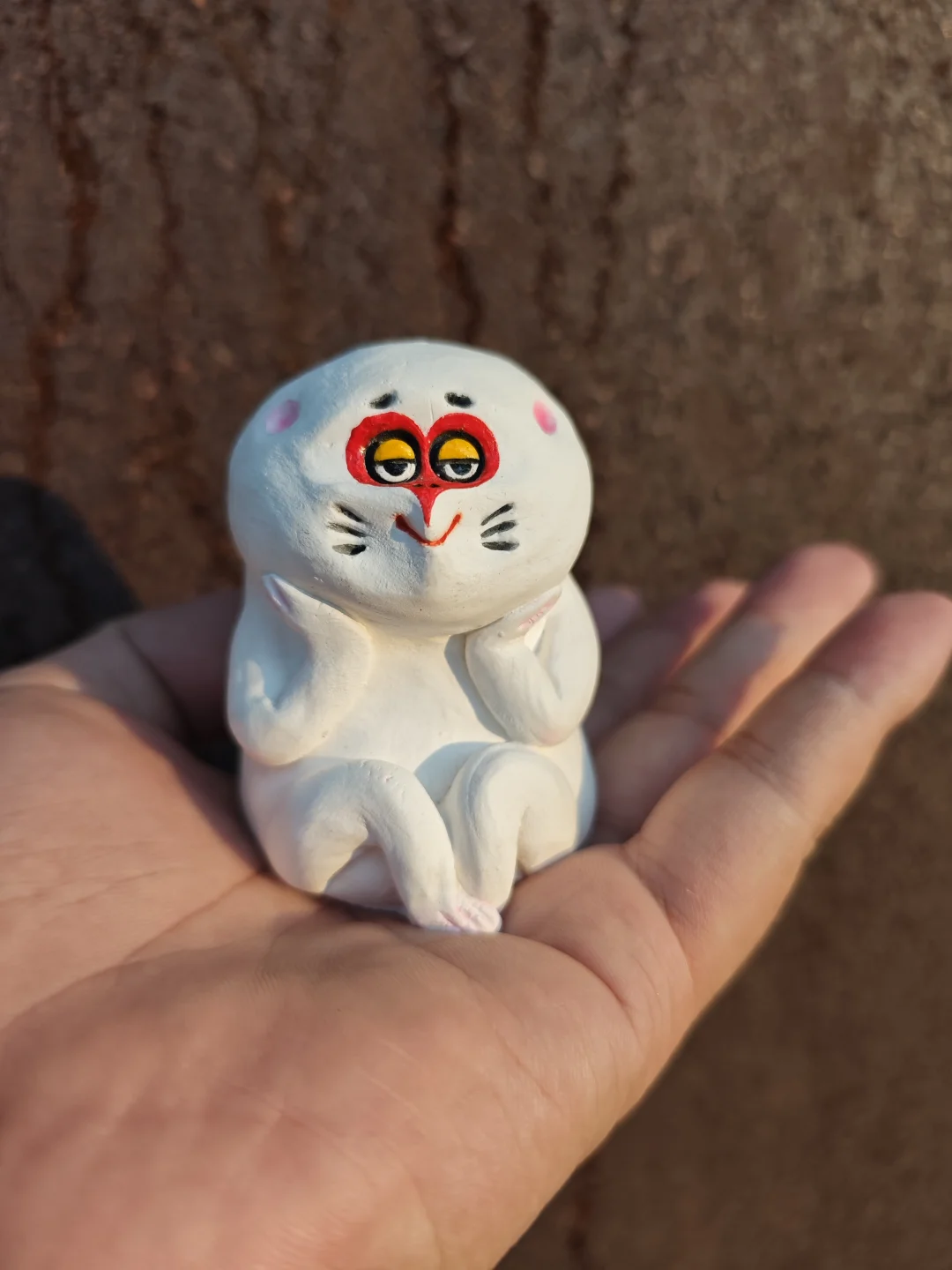朋友送我这个摆件，让我保持放松的好心情
