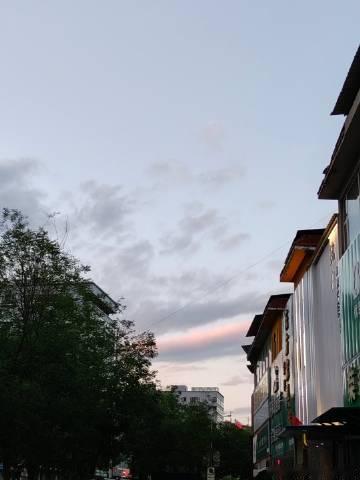 暮夏古城石楼延安十字街的褪变