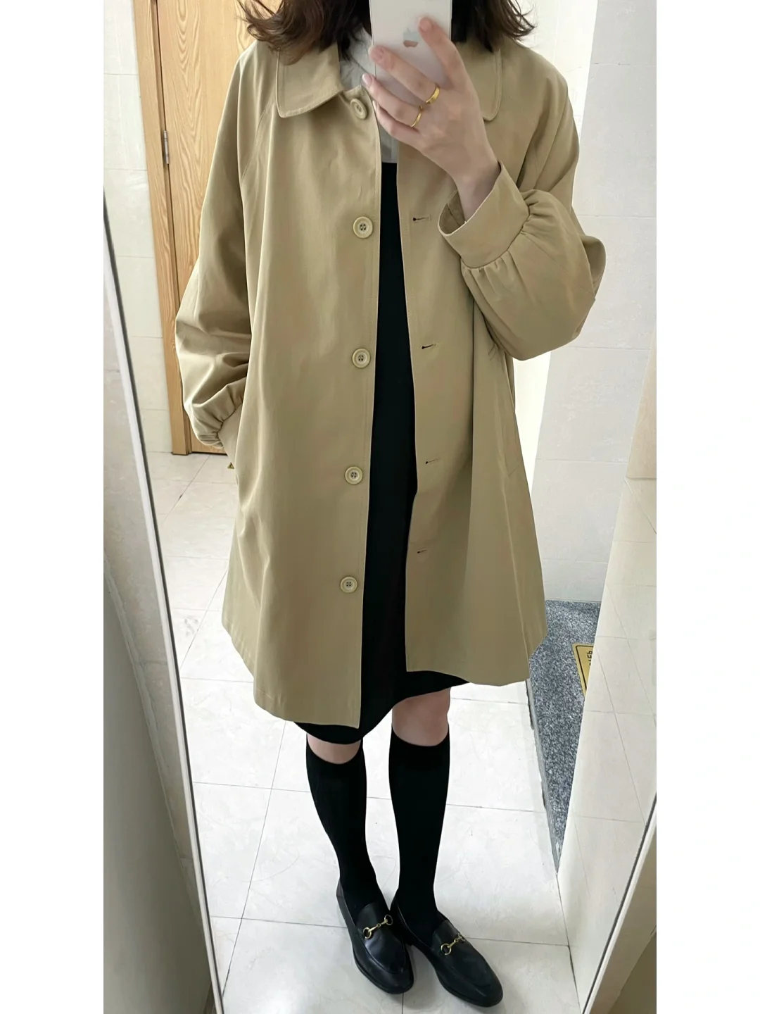 入秋第一件风衣🧥
