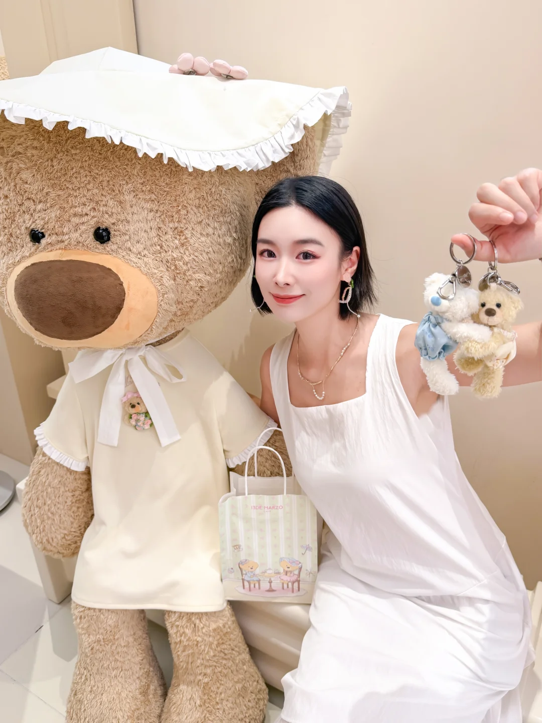 🔥安福路小熊咖啡🐻换碎花新装